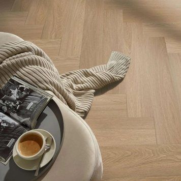 Вінілова пiдлога замкова Swisskrono Tex Corepel Premium Herringbone Warm Oak S41522