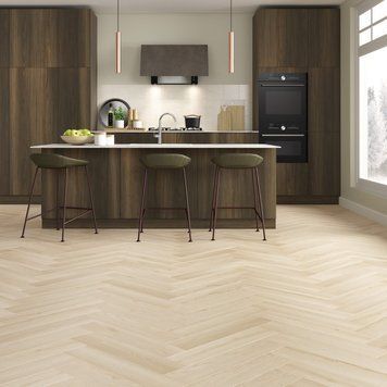 Вінілова пiдлога замкова Alsapan HORIZON HERRINGBONE Моргат HZB 1204