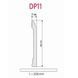 Плінтус дюрокомпозитний Damar DP11 графіт - 1