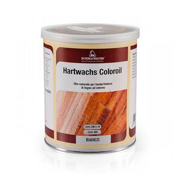 Масло для паркетной доски Borma Hartwax Coloroil - 20л(Біле)