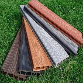 Композитная террасная доска Polymer & Wood Премиум 3D Антрацит