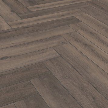 Ламінат Kronotex Herringbone 3860 Eiche geolt dunkel braun