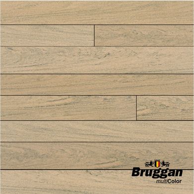 Композитная террасная доска Bruggan Multicolor (Массив) Sand, 120 мм