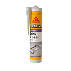 Клей Однокомпонентний універсальний Sikaflex®-111 Stick&Seal (белый) - (300 мл.)