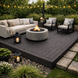 Композитна терасна дошка RENWOOD CLASSIC 3D Anthracite - 1