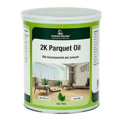 Олія для паркетної дошки Borma Parquet Oil 2k 1л/оригінал розлив