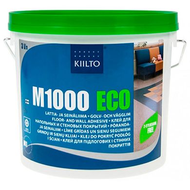 Клей Однокомпонентний для кварц виниловых полов Kiilto M1000ECO - 15л.