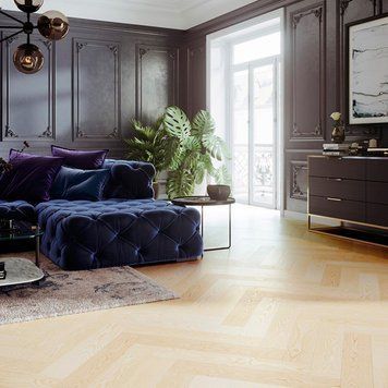 Паркетна дошка ялинка Barlinek Pure Moonlight Piccolo 1WC000018