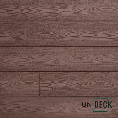 Композитна терасна дошка Unideck (Пустотіла) Coffee Wood