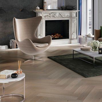 Паркетна дошка ялинка Barlinek Pure Marzipan Muffin Herringbone 1WC000014