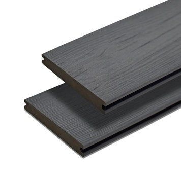 Композитна терасна дошка RENWOOD EXCLUSIVE Stone Grey