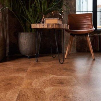 Виниловый пол Vinilam Ceramo плитка 2,5 mm 61601 Дуб Натуральный