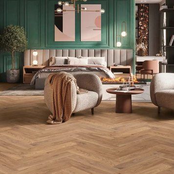 Ламінат Krono Original Herringbone Firebrand Oak K450