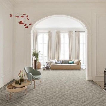 Линолеум Beauflor Smartex Oak Chevron 607M (ширина 4м)