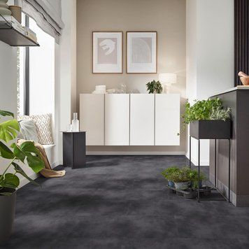 Вінілова пiдлога замкова Swisskrono Tex Corepel Premium Stone Anthracite Stone S51552