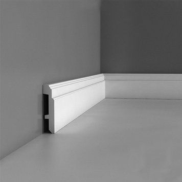Плінтуси дюрополімерні Orac D&eacute;cor SX155 Flexi