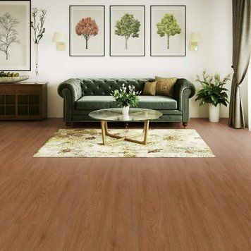 Вінілова підлога клейова Gerflor VIRTUO 55 DryBack BLOMMA BROWN EIR 1461