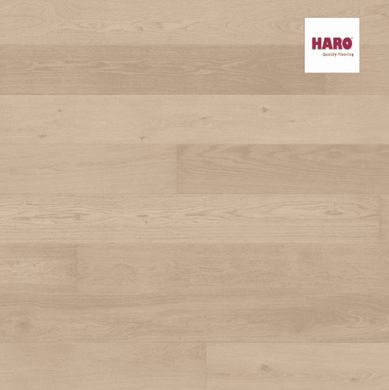 Паркетная доска Haro Plank 1-strip 4000 Oak Crystal White 538934